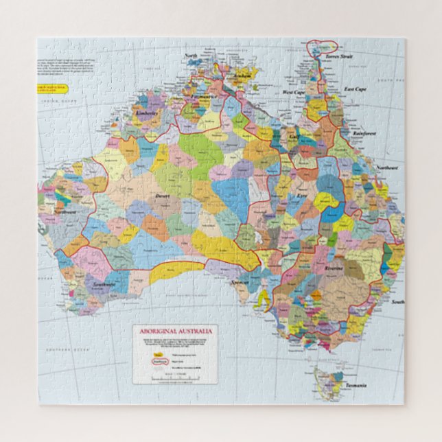 "Australien" Jigsaw Puzzle (Vertikal)