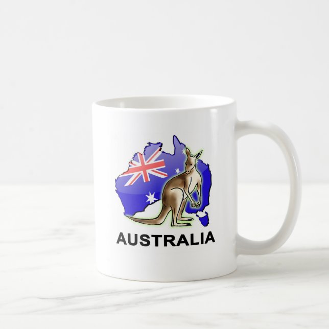Australien Kaffeetasse (Rechts)