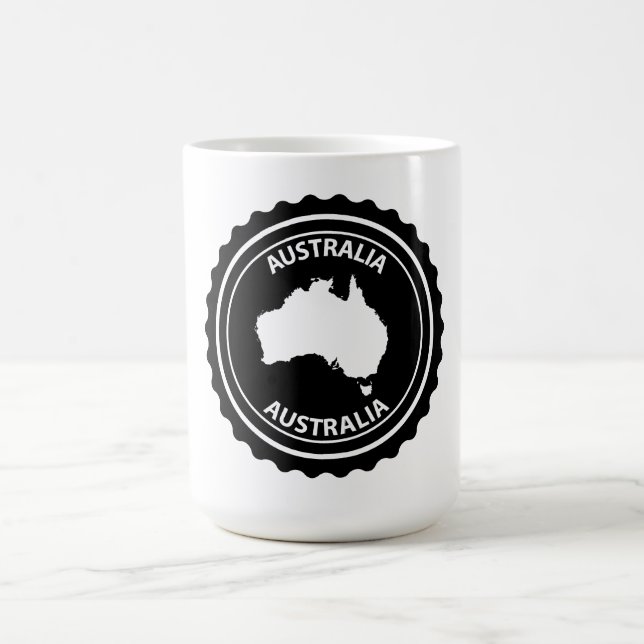 Australien Kaffeetasse (Mittel)