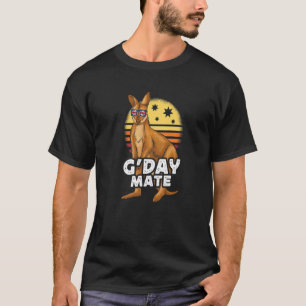 Australien Kangaroo Australian Symbol Animal Fan T-Shirt