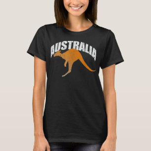 Australien Kangaroo   Australischer Souvenir-T - S T-Shirt