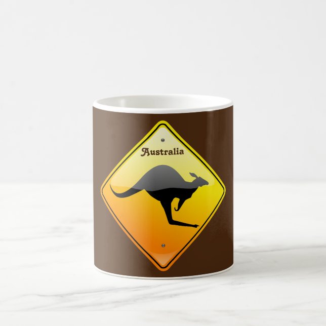 Australien Kangaroo Kaffeetasse (Mittel)