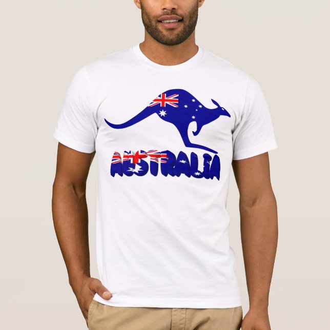 Australien Kangaroo T-Shirt (Vorderseite)