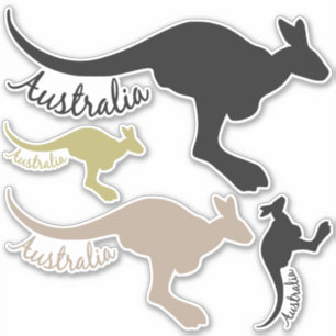 Australien Kangaroos-Aufkleber Aufkleber