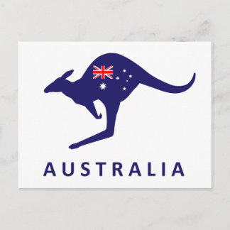 AUSTRALIEN-KÄNGURU-POSTKARTE POSTKARTE