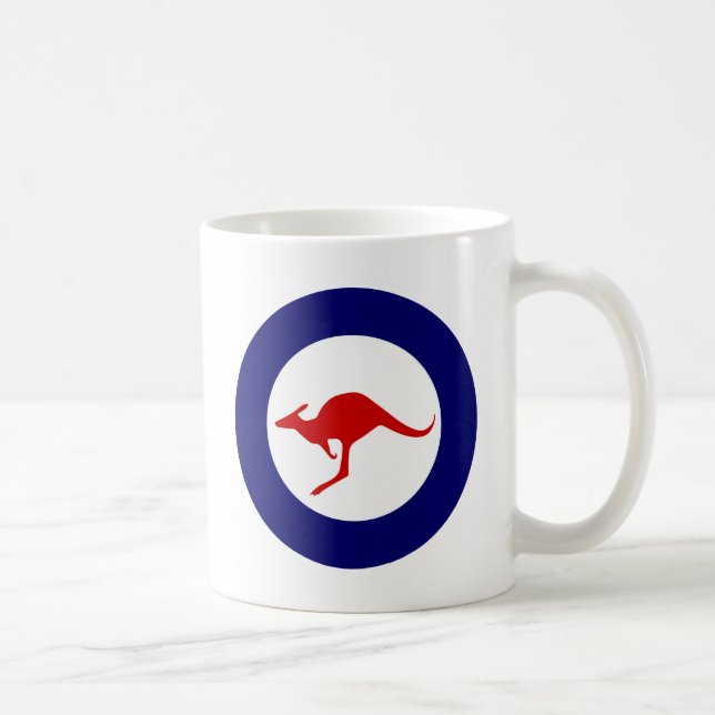 Australien-Kängurumilitärluftfahrt roundel Tasse (Rechts)
