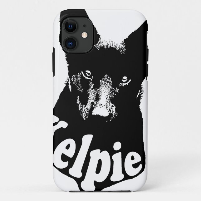 Australien Kelpie Case-Mate iPhone Hülle (Rückseite)