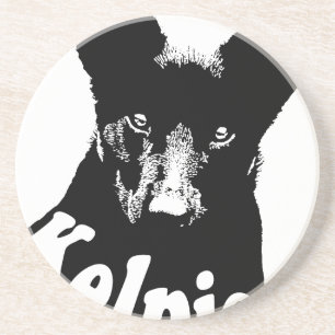 Australien Kelpie Sandstein Untersetzer