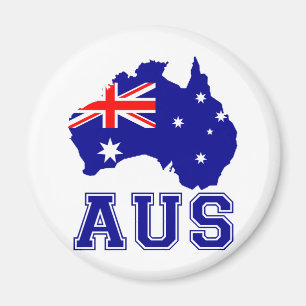 Australien Kontinent Magnet