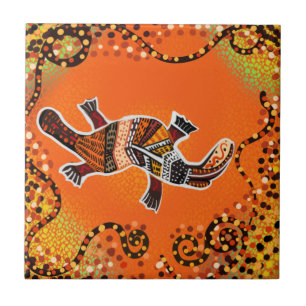 AUSTRALIEN KUNST     FLIESE