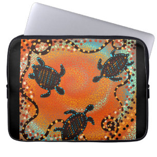 AUSTRALIEN KUNST   LAPTOPSCHUTZHÜLLE