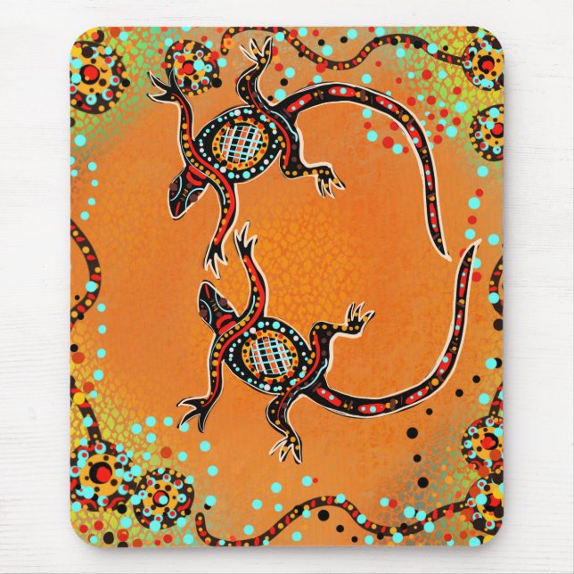 AUSTRALIEN KUNST                   MOUSEPAD (Vorne)