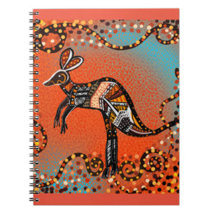 AUSTRALIEN KUNST NOTIZBLOCK