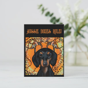 AUSTRALIEN KUNST POSTKARTE