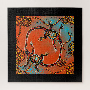 AUSTRALIEN KUNST   PUZZLE