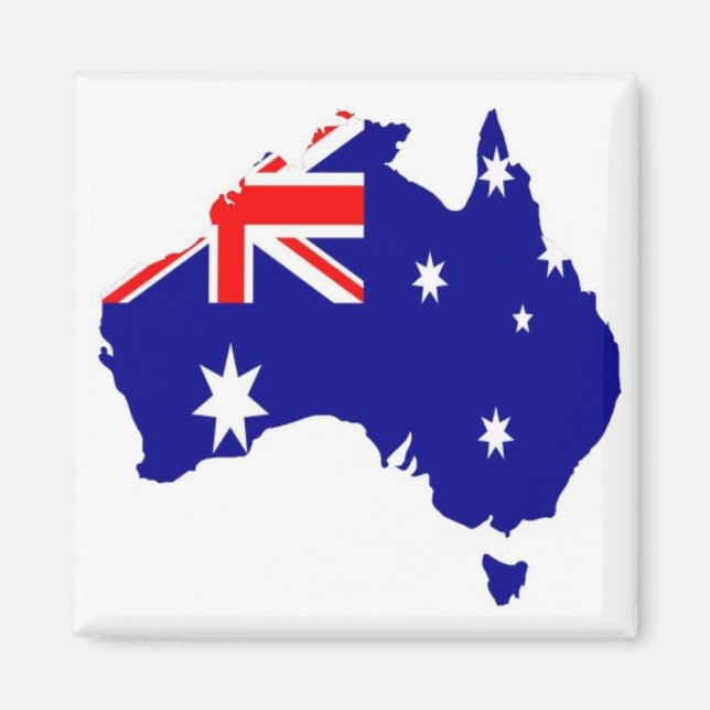 Australien Land Magnet (Vorne)