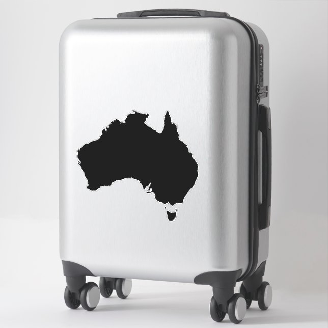Australien Land XL Aufkleber (Koffer)