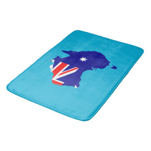 Australien-Landesflagge Badematte