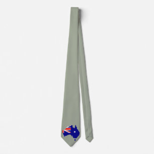Australien Landesflagge Krawatte