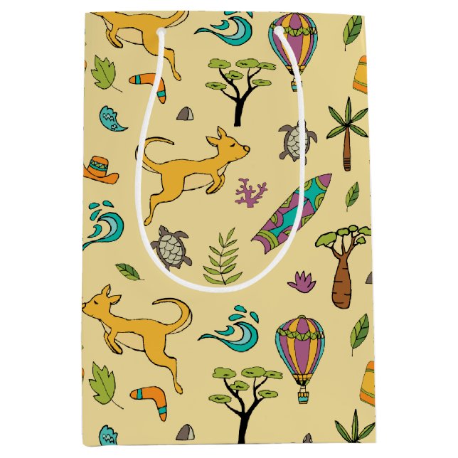 Australien Liebe Gift Bag Mittlere Geschenktüte (Vorderseite)