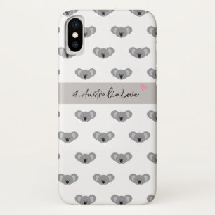 Australien Liebe Rosa Herz Koala Muster Case-Mate iPhone Hülle