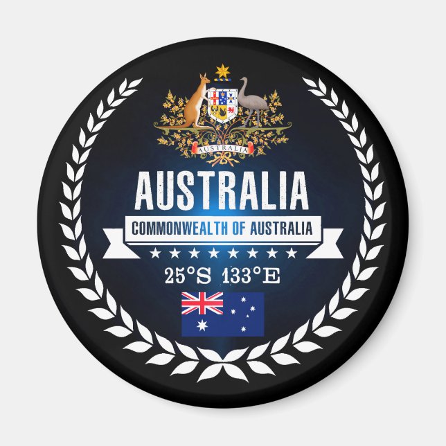 Australien Magnet (Vorne)
