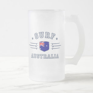 Australien Mattglas Bierglas