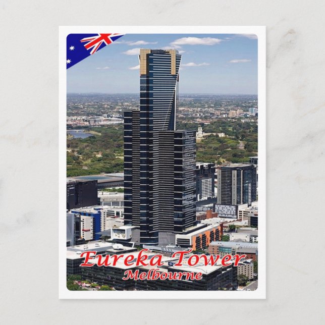 Australien - Melbourne - Eureka Tower - Postkarte (Vorderseite)