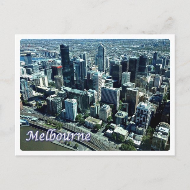 Australien - Melbourne - Postkarte (Vorderseite)