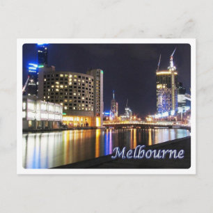 Australien - Melbourne - Reflectin - Postkarte
