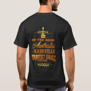Australien Musikzu den fest-T - Shirts Nashvilles