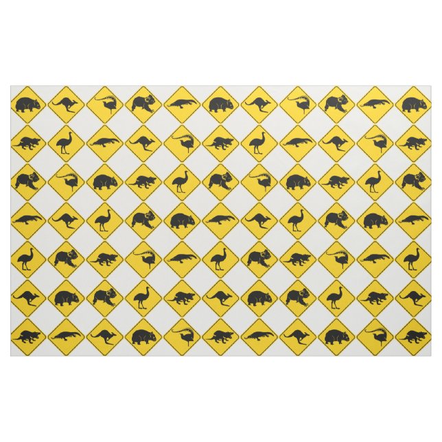 Australien Muster für Tiertransporte Stoff (Fat Quarter (45,7 x 55,9 cm))