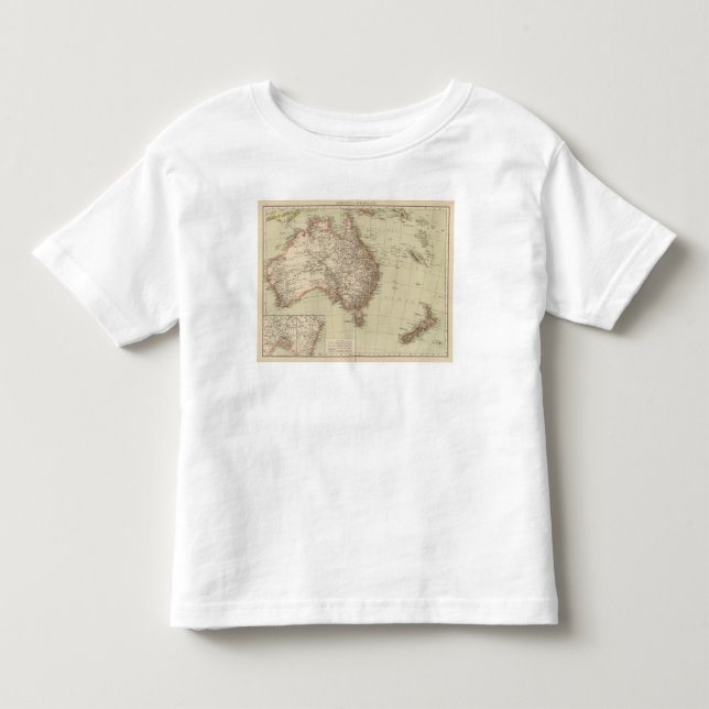 Australien, Neuseeland Kleinkind T-shirt (Vorderseite)