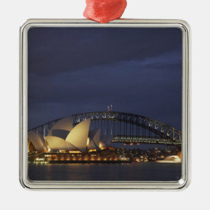 Australien, New South Wales, Sydney, Sydney Opera  Ornament Aus Metall