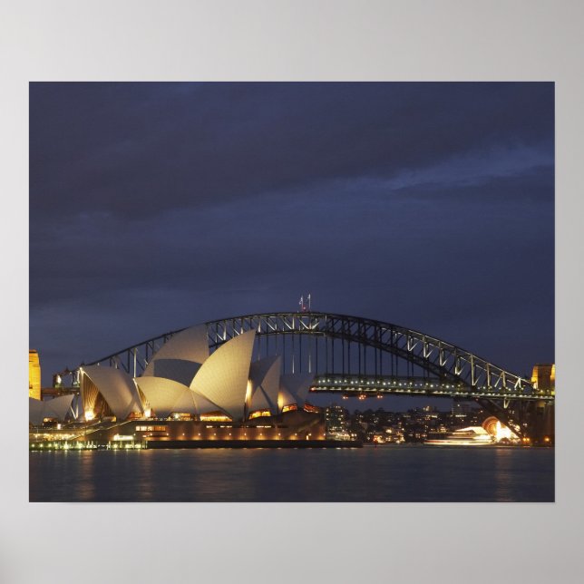 Australien, New South Wales, Sydney, Sydney Opera  Poster (Vorne)