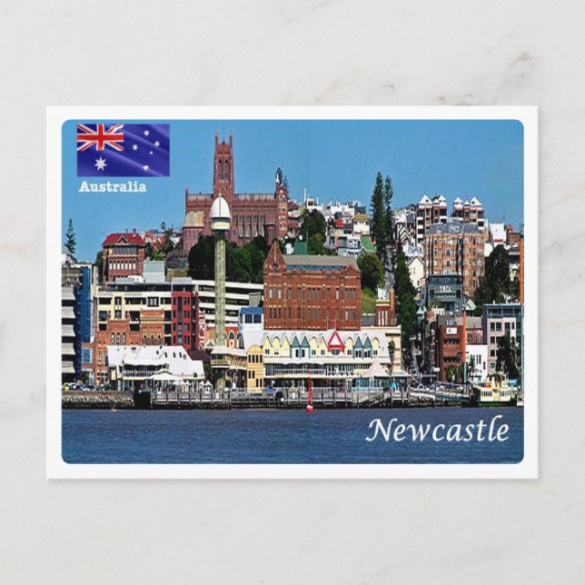 Australien - Newcastle - Postkarte (Vorderseite)