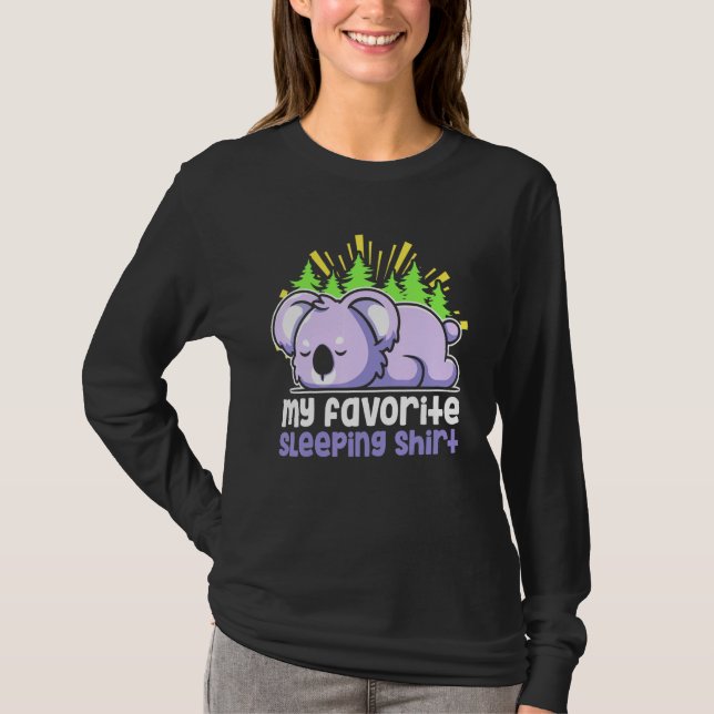 Australien Nickerchen Lazy Sleepy Aussie Sleeping  T-Shirt (Vorderseite)