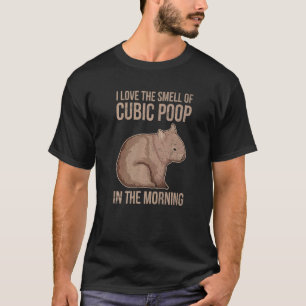 Australien Outback Wombat Zitat für einen Wombat-E T-Shirt