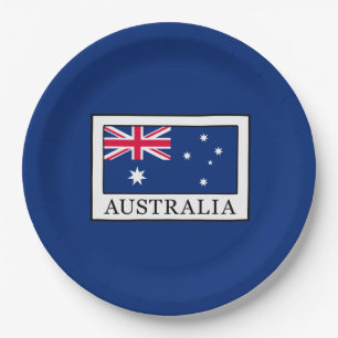 Australien Pappteller