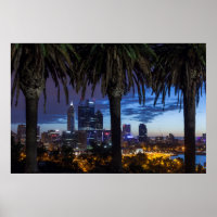 Australien, Perth, City Skyline von Kings Park 2