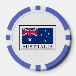 Australien Pokerchips
