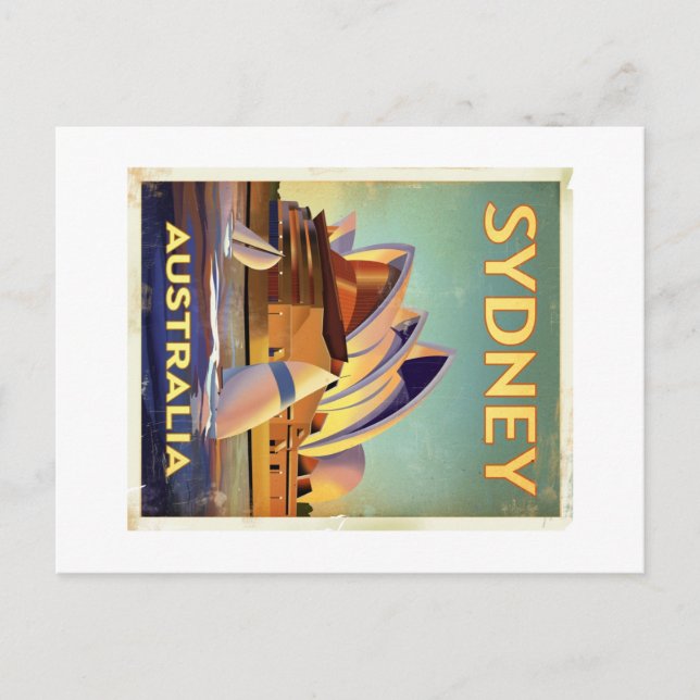 Australien Postkarte (Vorderseite)