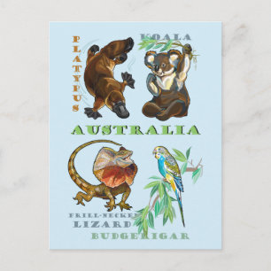 Australien Postkarte