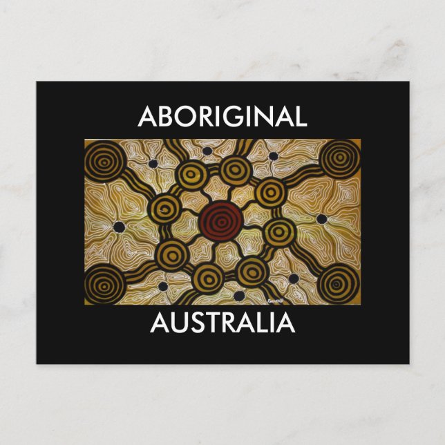 Australien Postkarte (Vorderseite)