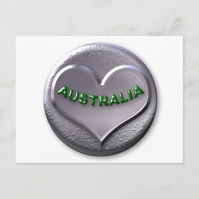 AUSTRALIEN POSTKARTE (Vorderseite)