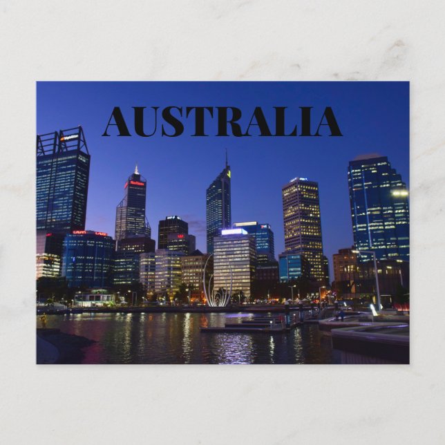 Australien Postkarte (Vorderseite)