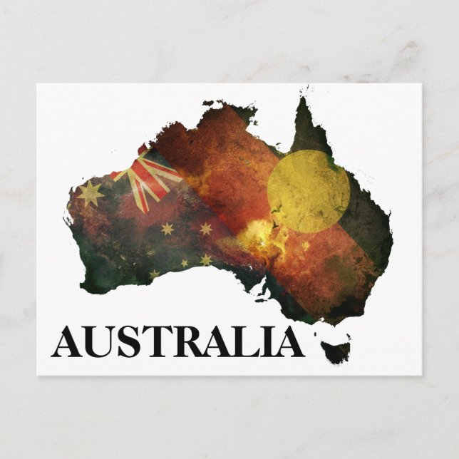Australien Postkarte (Vorderseite)