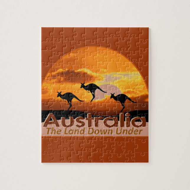 AUSTRALIEN PUZZLE (Vertikal)