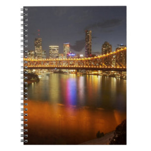 Australien, Queensland, Brisbane, Story Bridge, 2 Notizblock