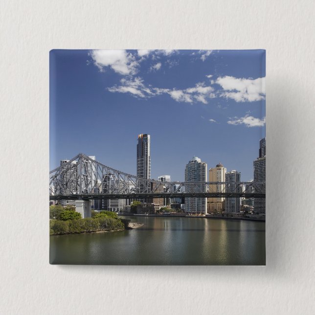 Australien, Queensland, Brisbane, Story Bridge, Button (Vorderseite)